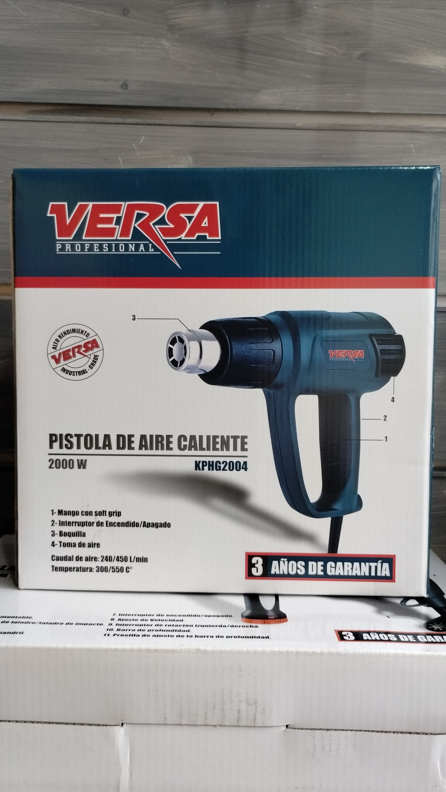 Pistola de aire caliente 2000w - Image 2